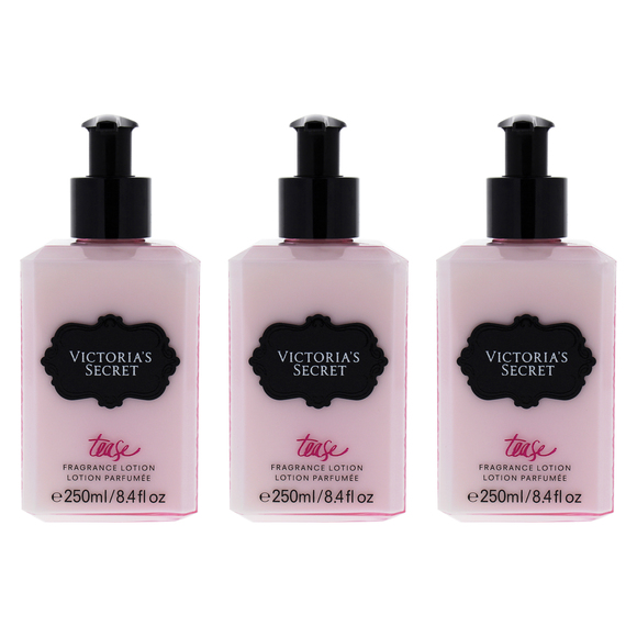 Tease by Victorias Secret for Women - 8.4 oz Body Lotion - Pack of 3